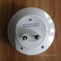 Lumière de nuit LED avec capteur de lumière Chargeur double plaque USB pour chambre à coucher UE / Us Plug